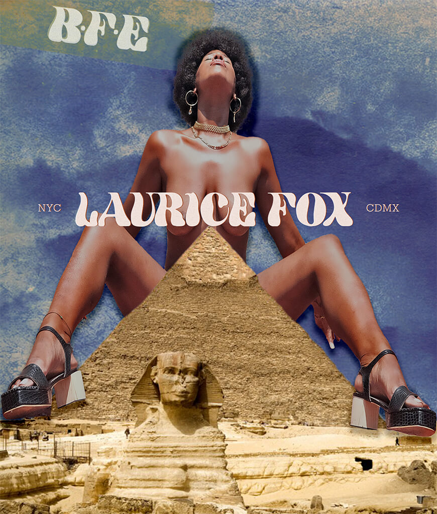 LAURICE FOX x Sienna Berritto Pyramid Collage Poster 12 x 16 in