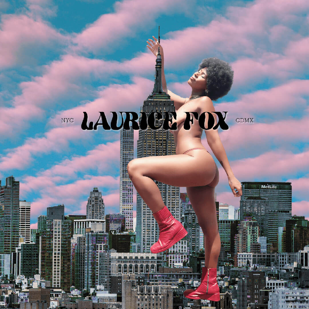 LAURICE FOX x Christine Alfred Empire State Collage Poster 12 x 16 in